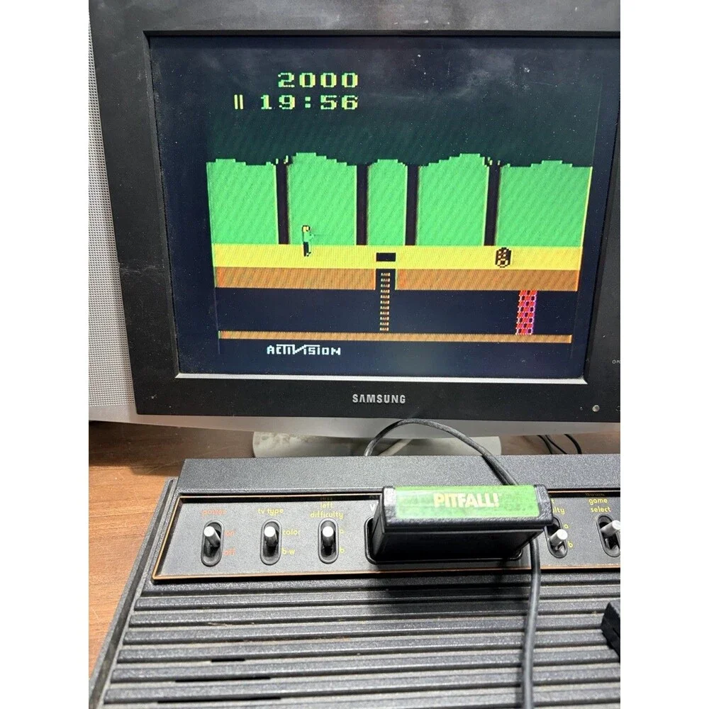Atari 2609 Pitfall 1 and 2 Game Cartridges Only  Tested